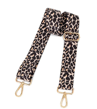 TEABAN Delicate Leopard Wide Purse Strap