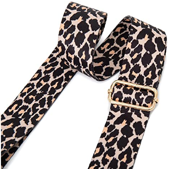 TEABAN Delicate Leopard Wide Purse Strap